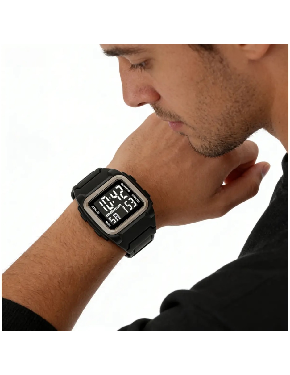 Reloj pulsera unisex reloj digital 4