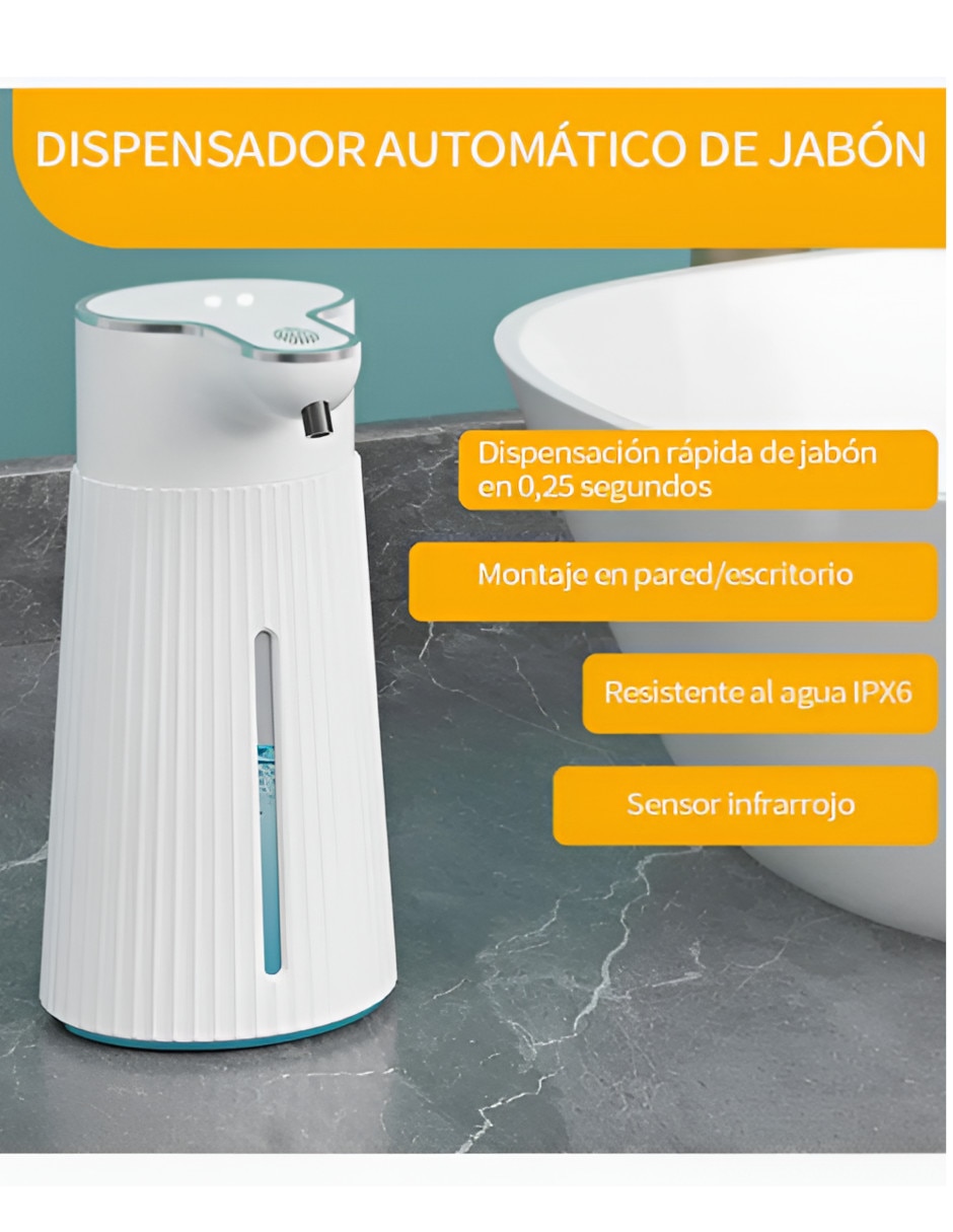 Dosificador jabón convencional Xtellar de plástico