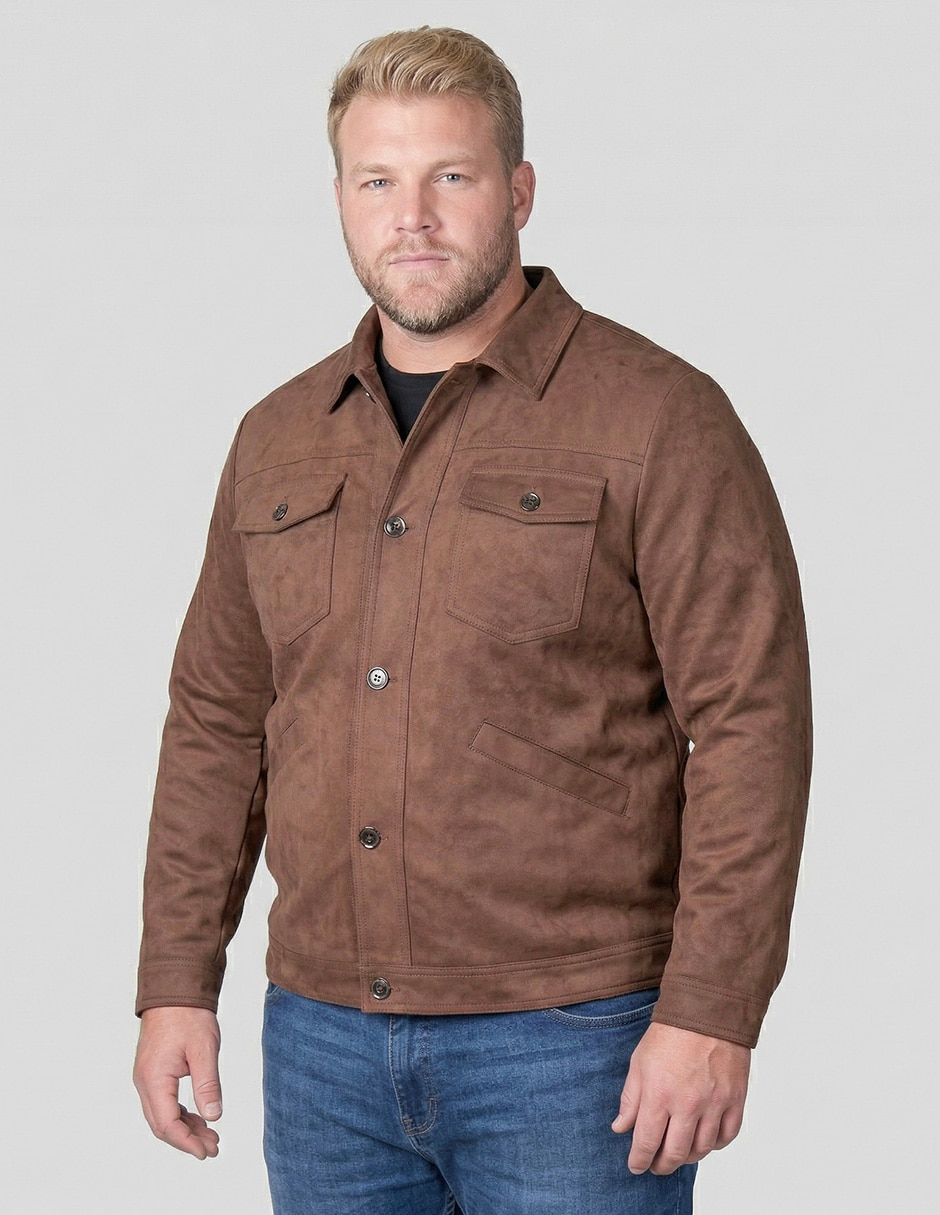Chamarra casual greenlandercon bolsillos para hombre