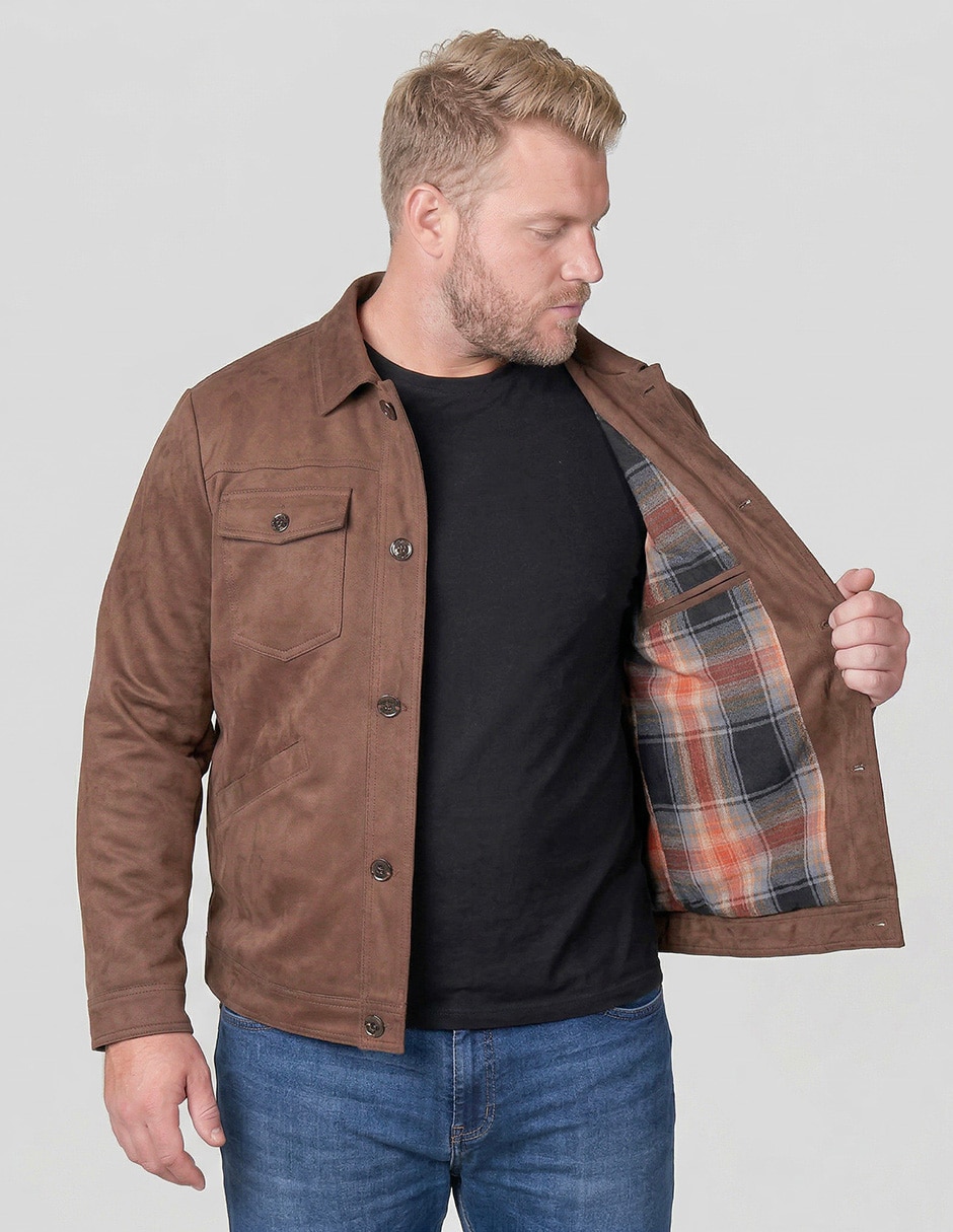 Chamarra casual greenlandercon bolsillos para hombre