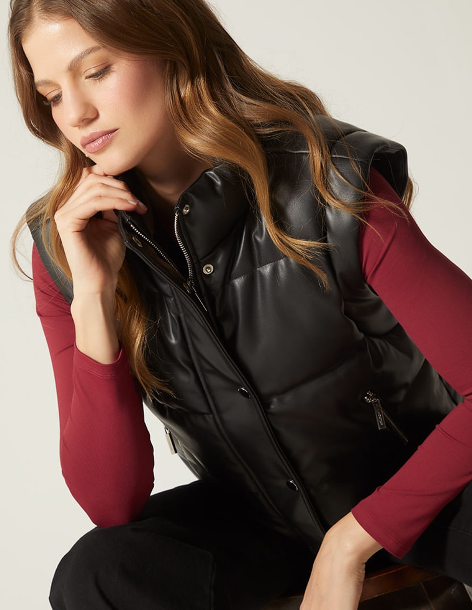 Chaleco studio f repelente al agua para mujer