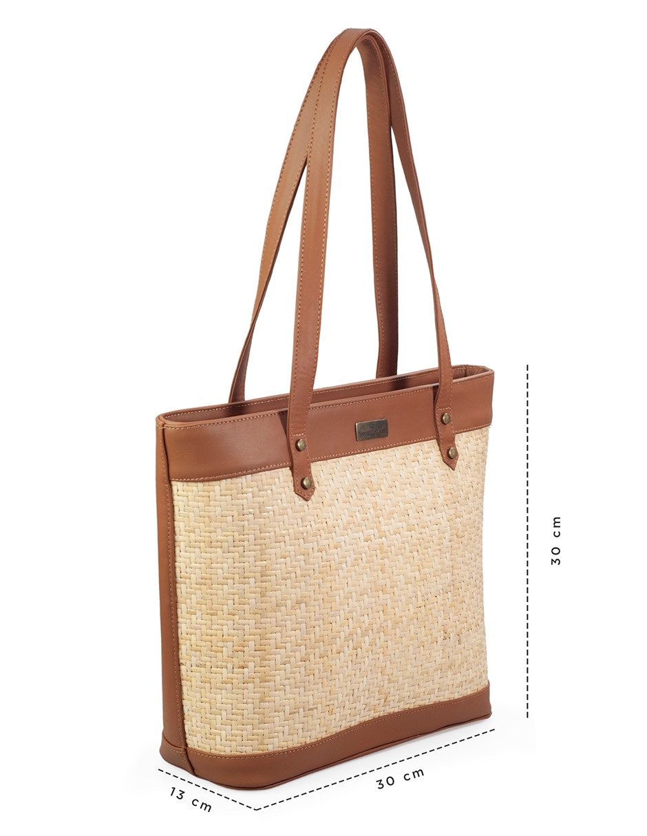 Set/bolsa tote nadia de palma para mujer 7
