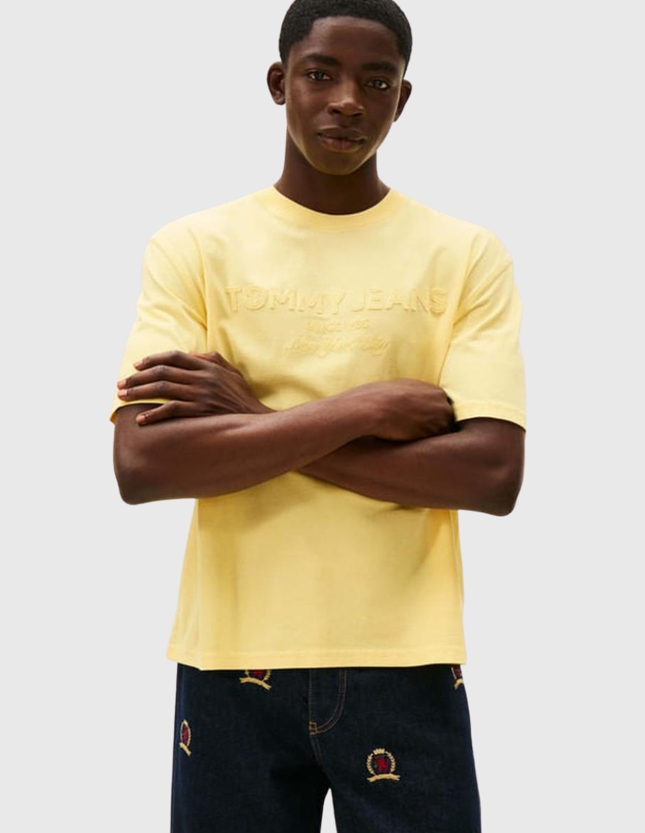 Playera cuello redondo para hombre