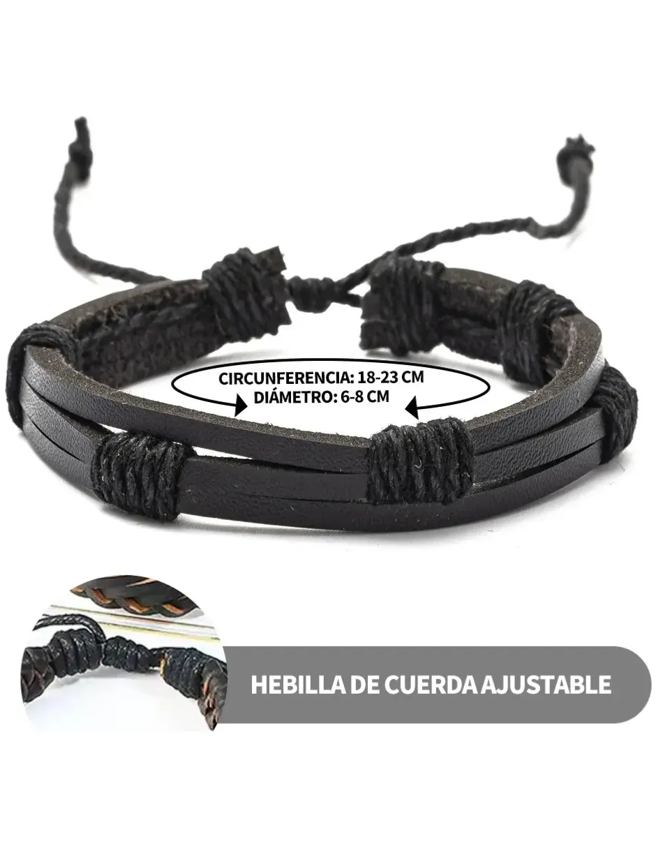 Set de pulsera de mezcla de materiales 4