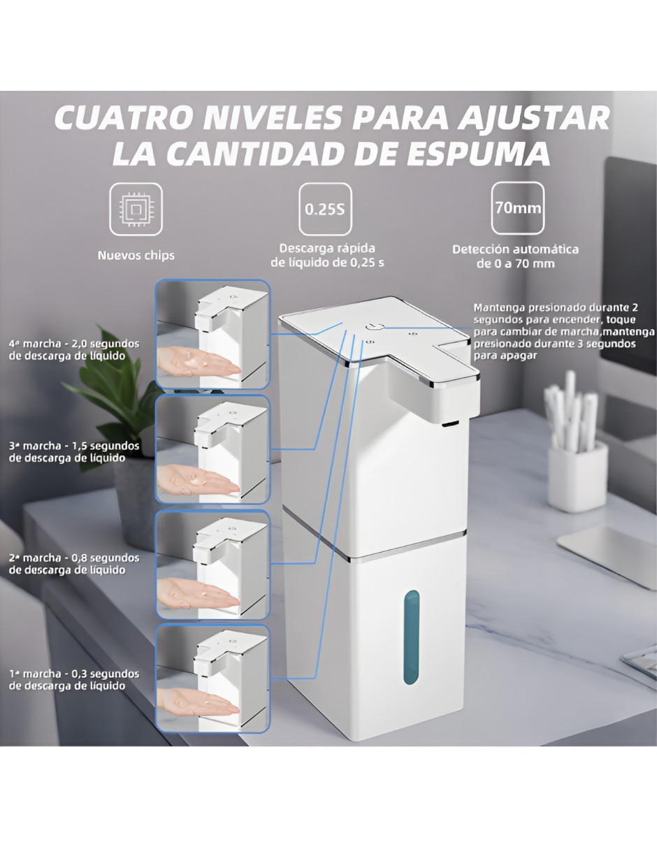Dosificador jabón convencional Xtellar de plástico