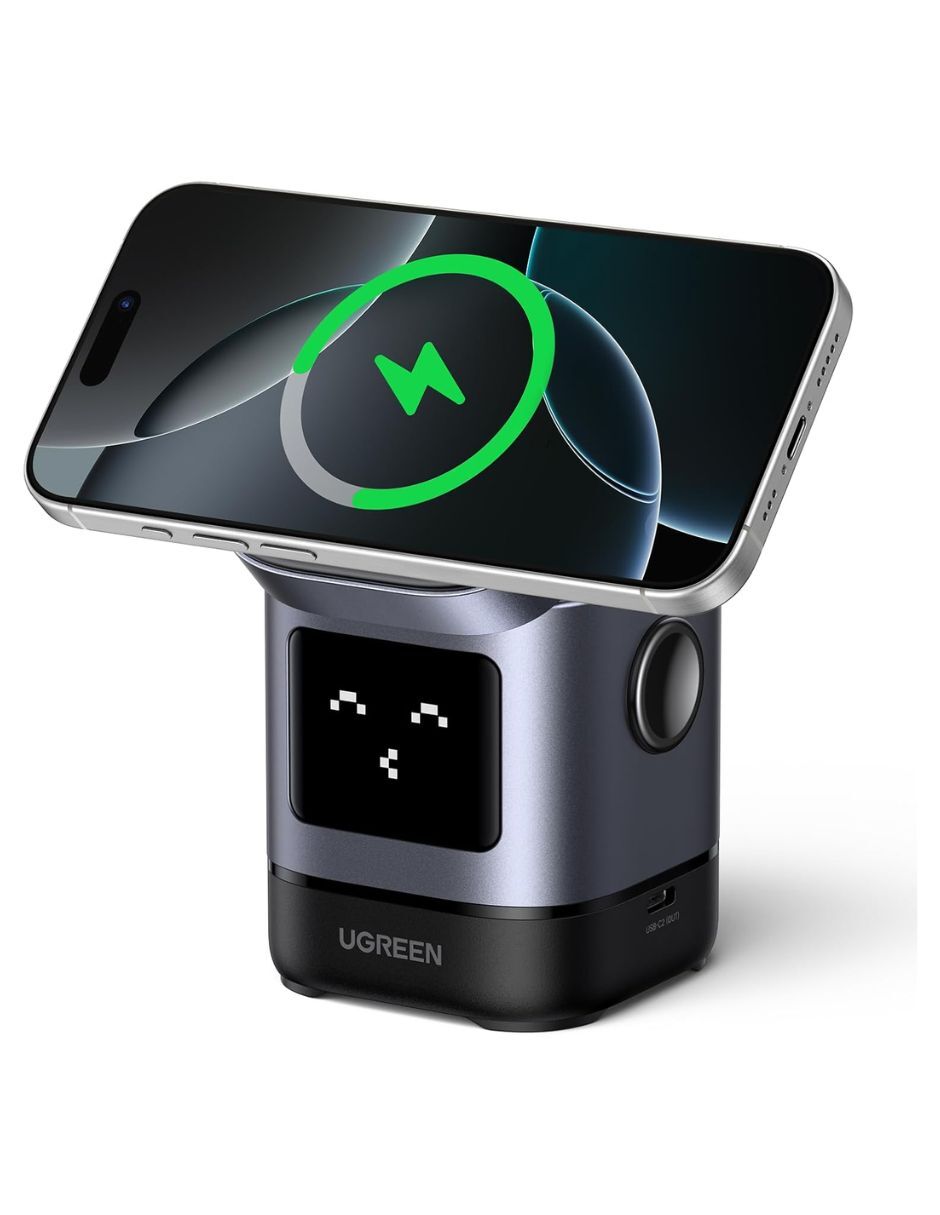 Cargador inalámbrico de 15 W USB tipo C