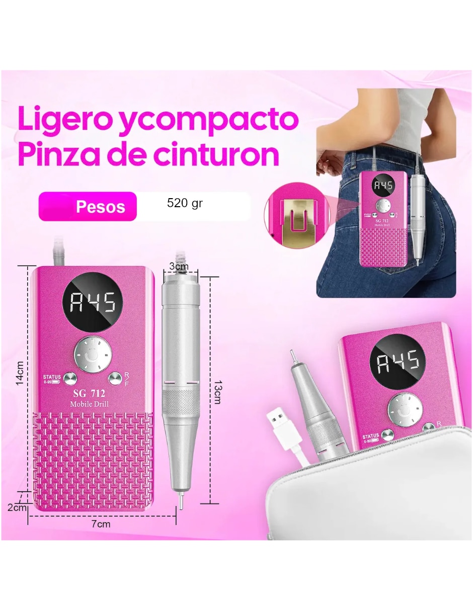 Set manicure eléctrico 5