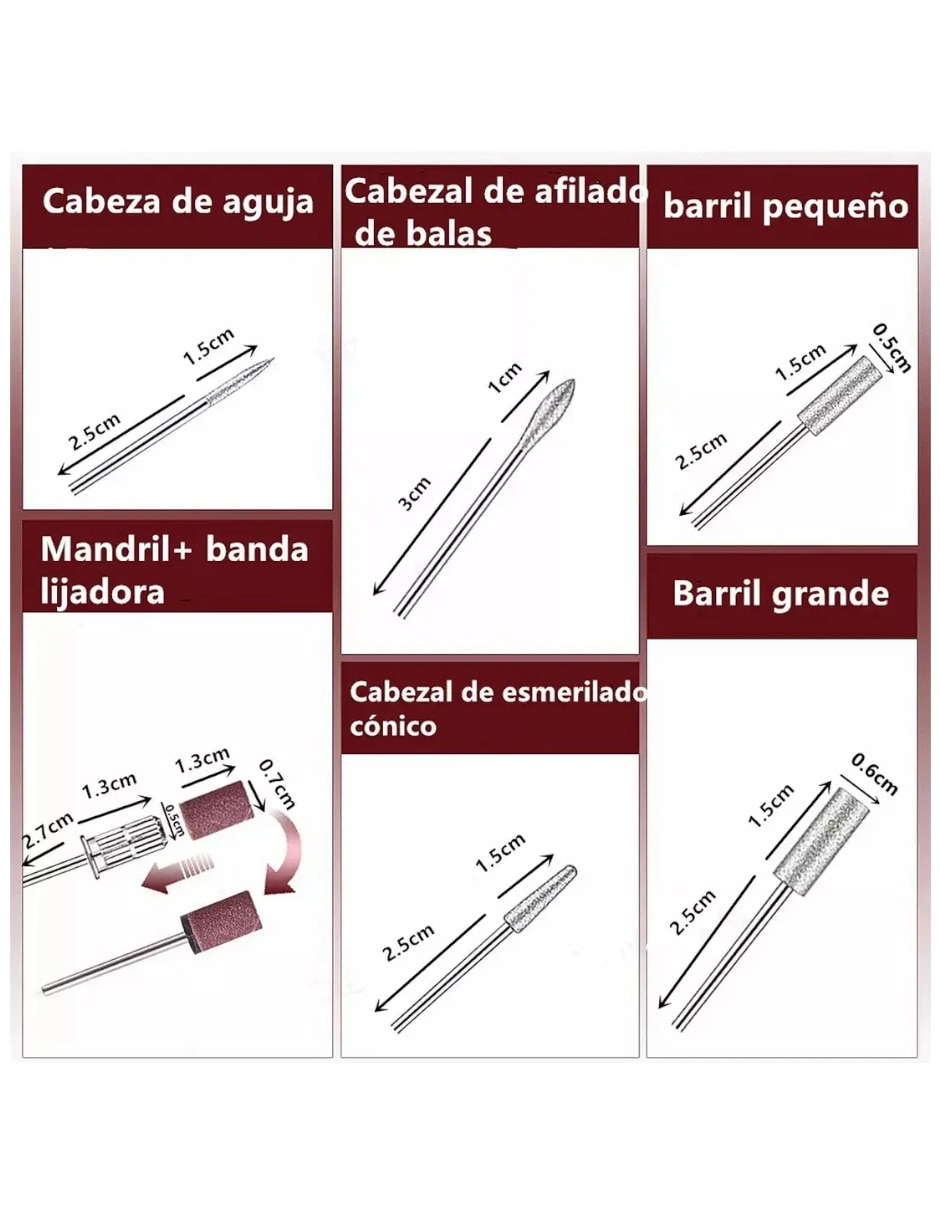Set manicure eléctrico 2