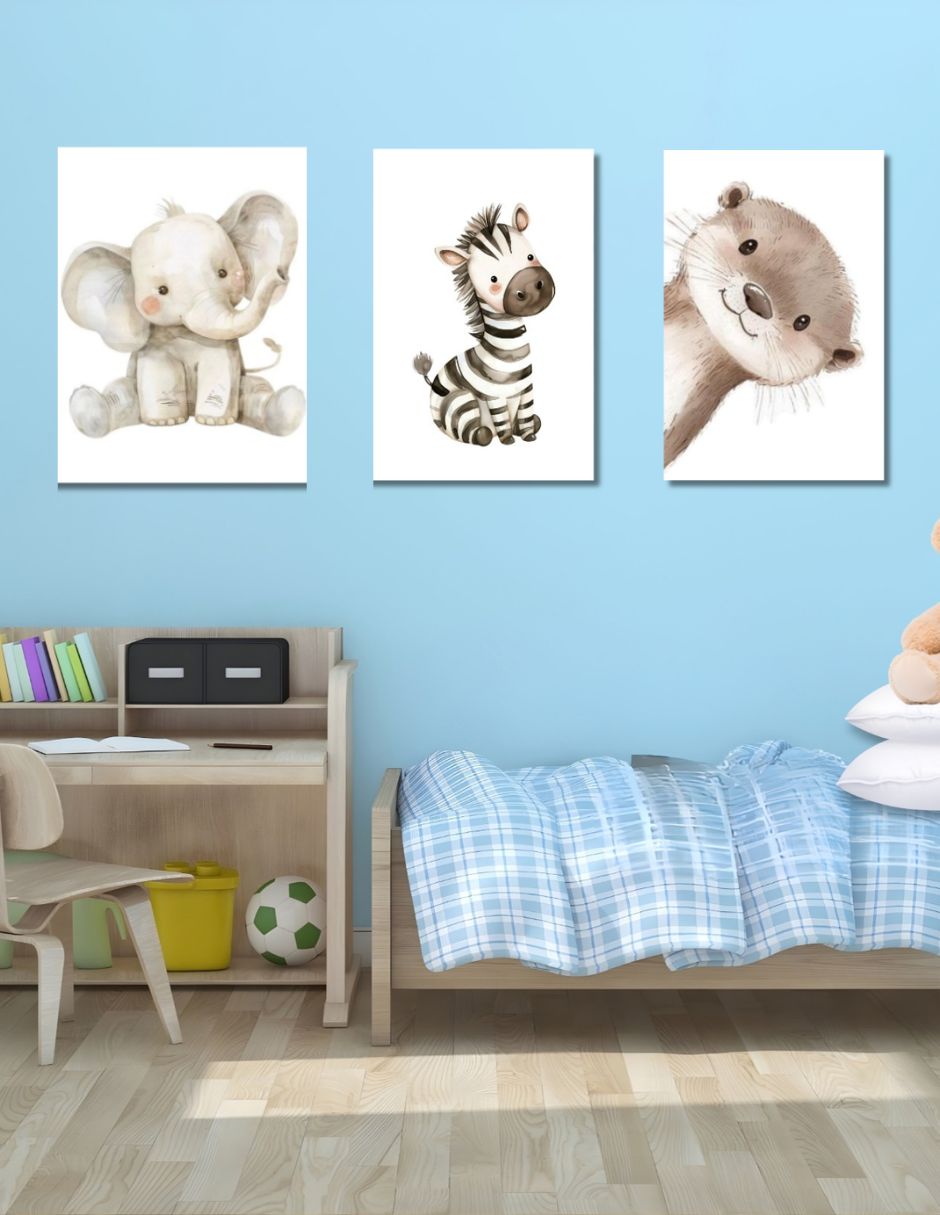 Cuadro decorativo Animales Infantiles 9