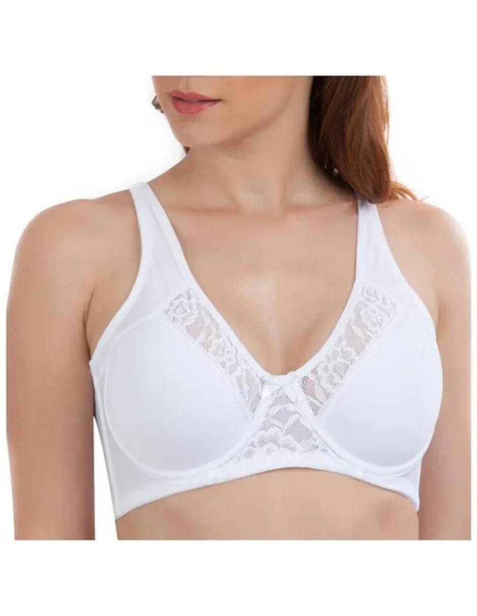Brassiere demi copa con copa para mujer 2