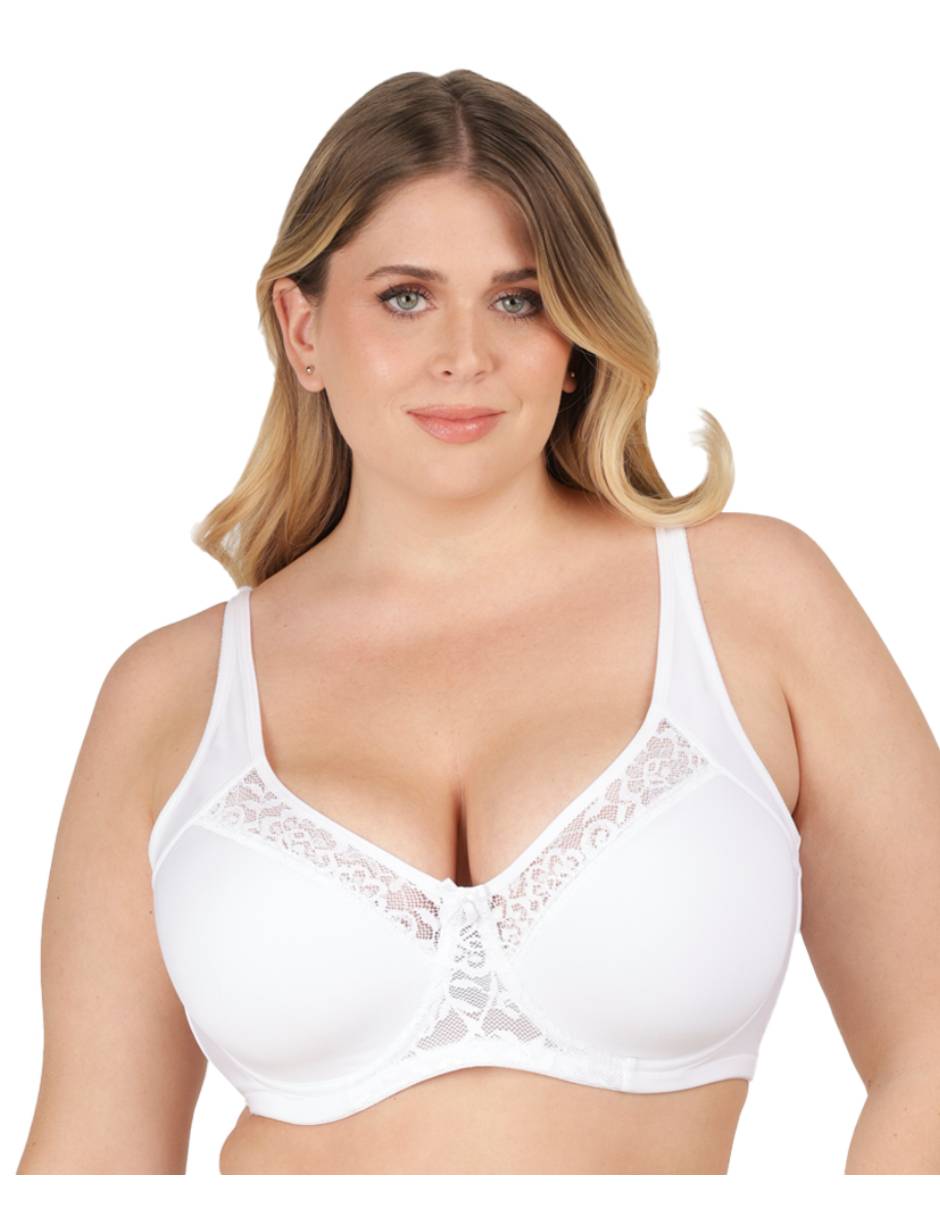 Brassiere demi copa con copa para mujer 4