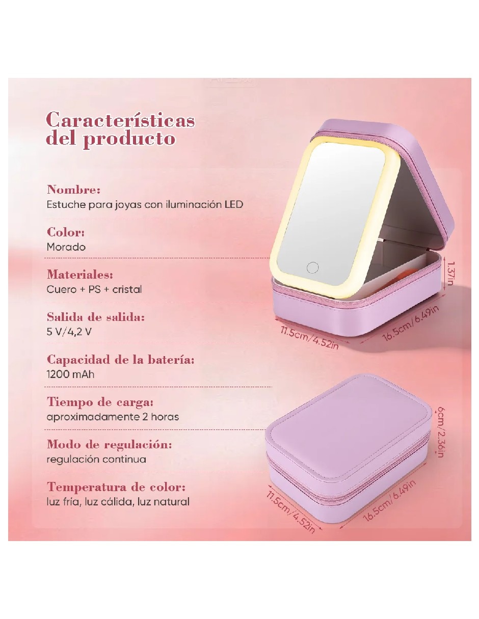 Cosmetiquera multiusos Genérica para mujer