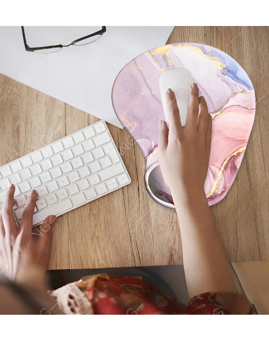 Mouse pad Xtellar con antideslizante con apoyo para muñeca