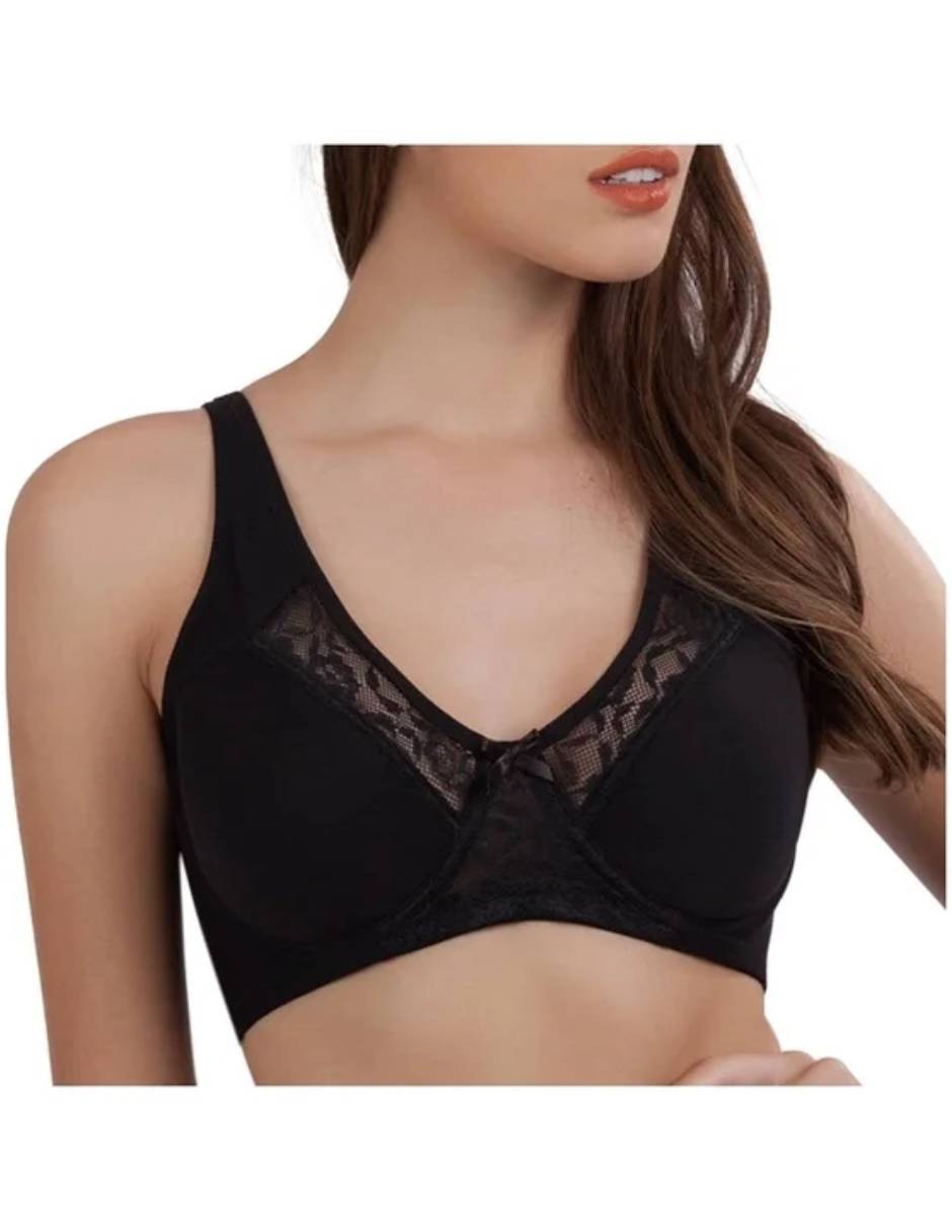 Brassiere demi brasjade copa con copa para mujer