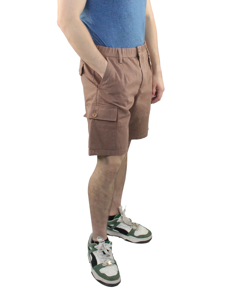 Bermuda innermotion de gabardina para hombre