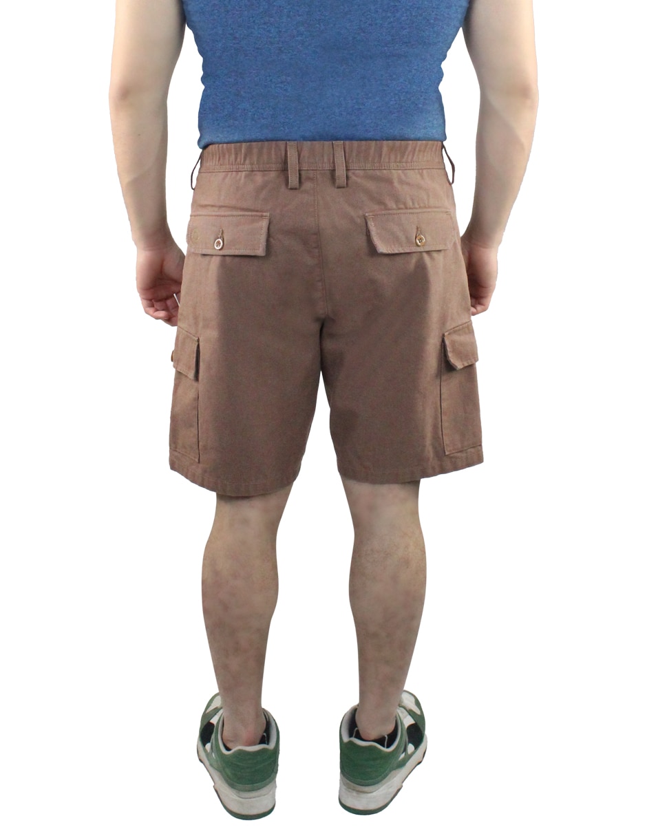 Bermuda innermotion de gabardina para hombre