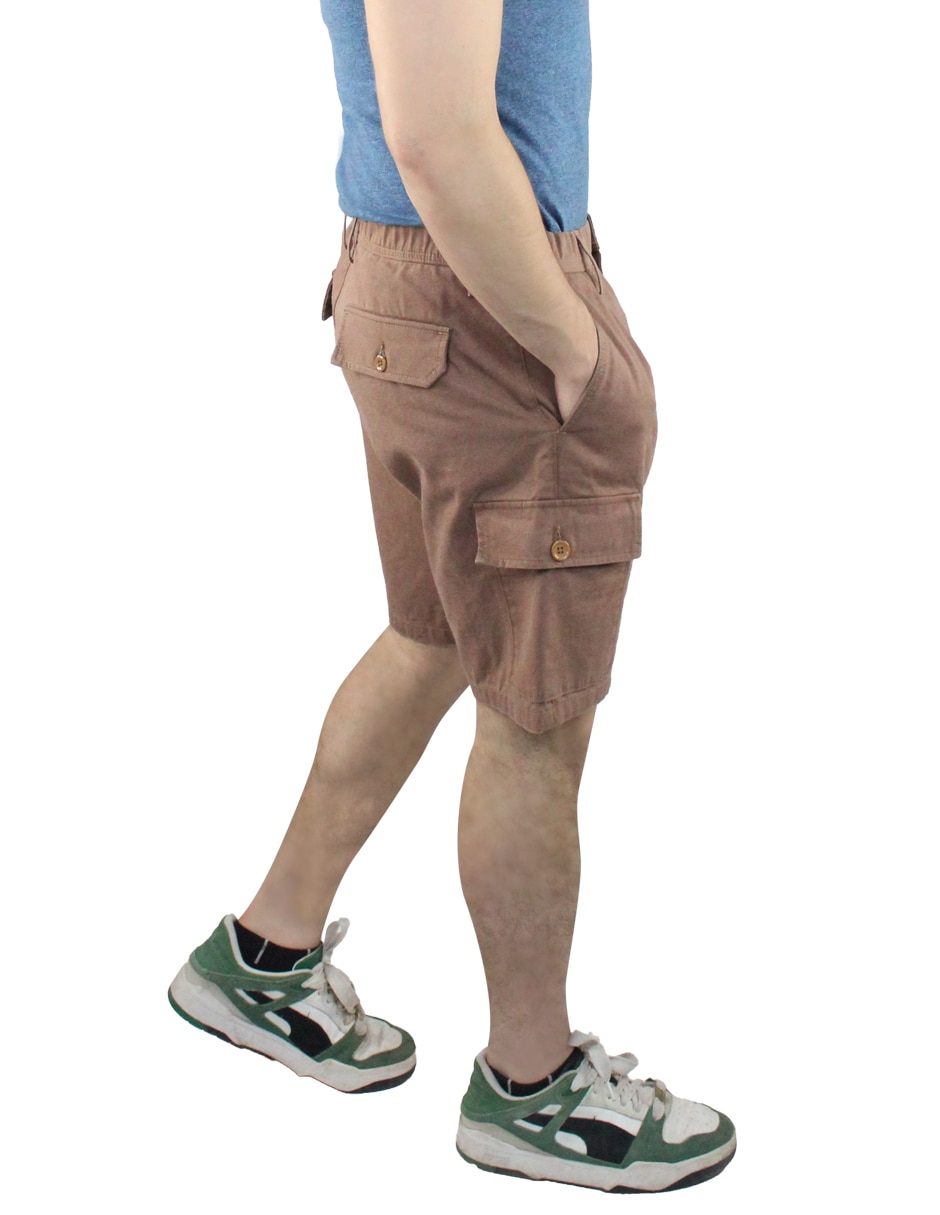 Bermuda innermotion de gabardina para hombre