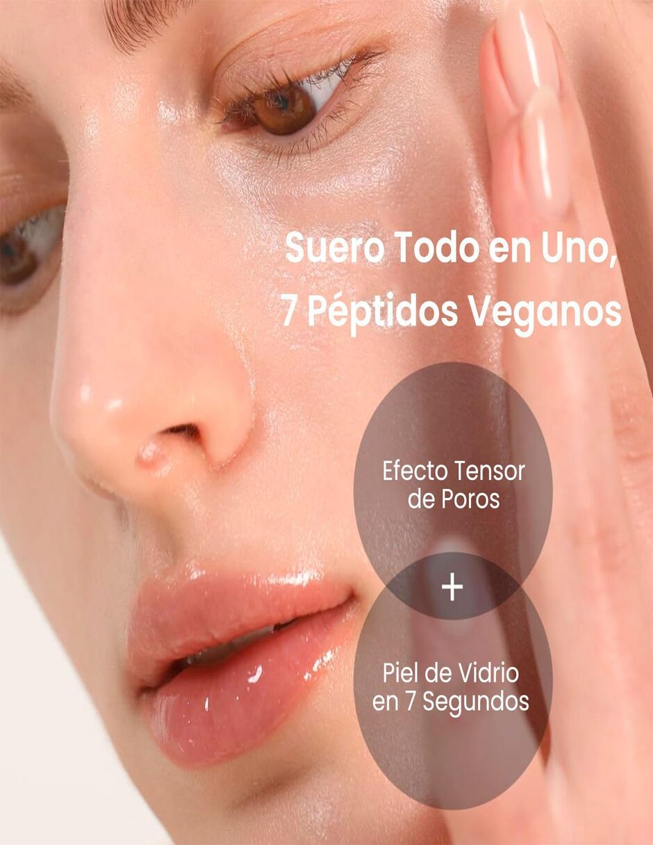 Sérum hidratante facial Mizon 7 Vegan Peptide Booster todo tipo de piel