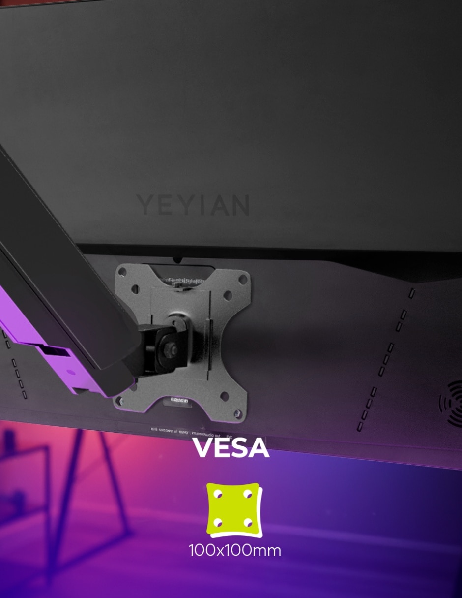 Monitor gamer Yeyian YMF-IPF27-M1 IPS Full HD 27 pulgadas