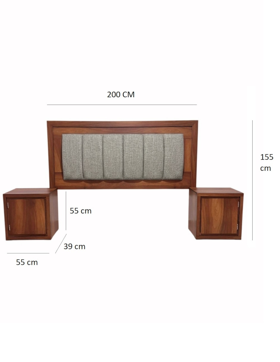 Set recámara de madera 2