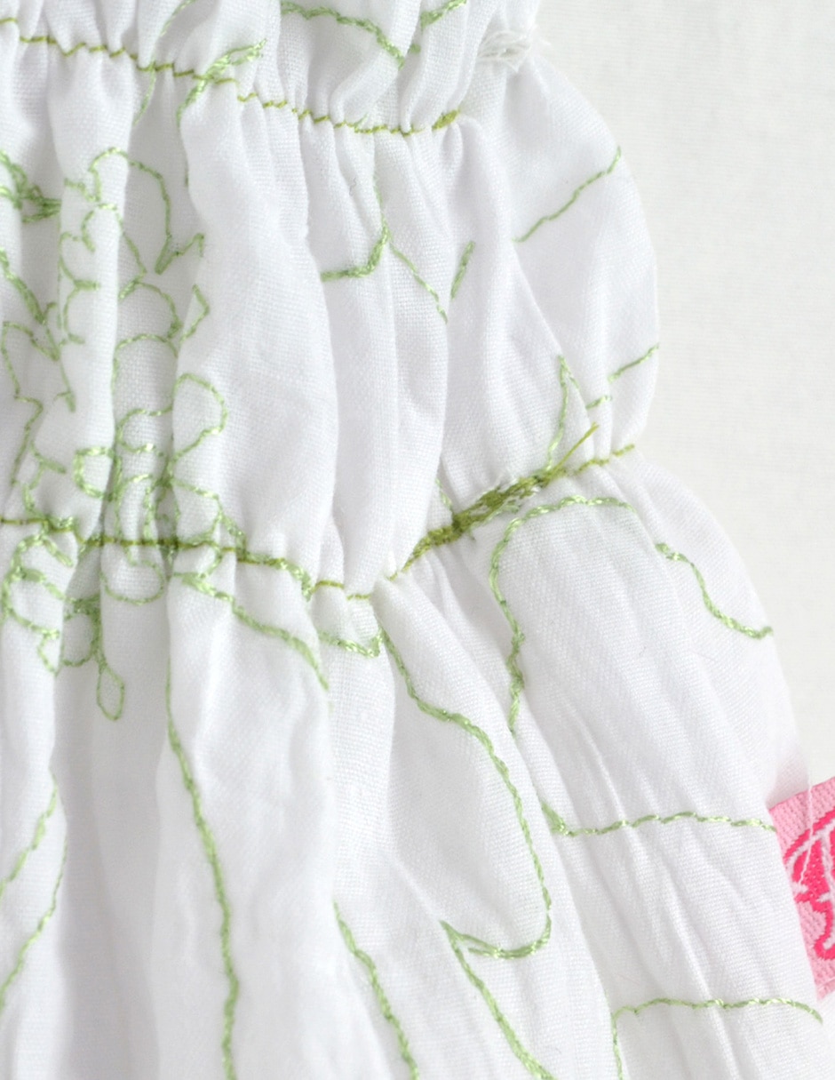 Vestido flory ves paty 1g sin manga para infantil niña