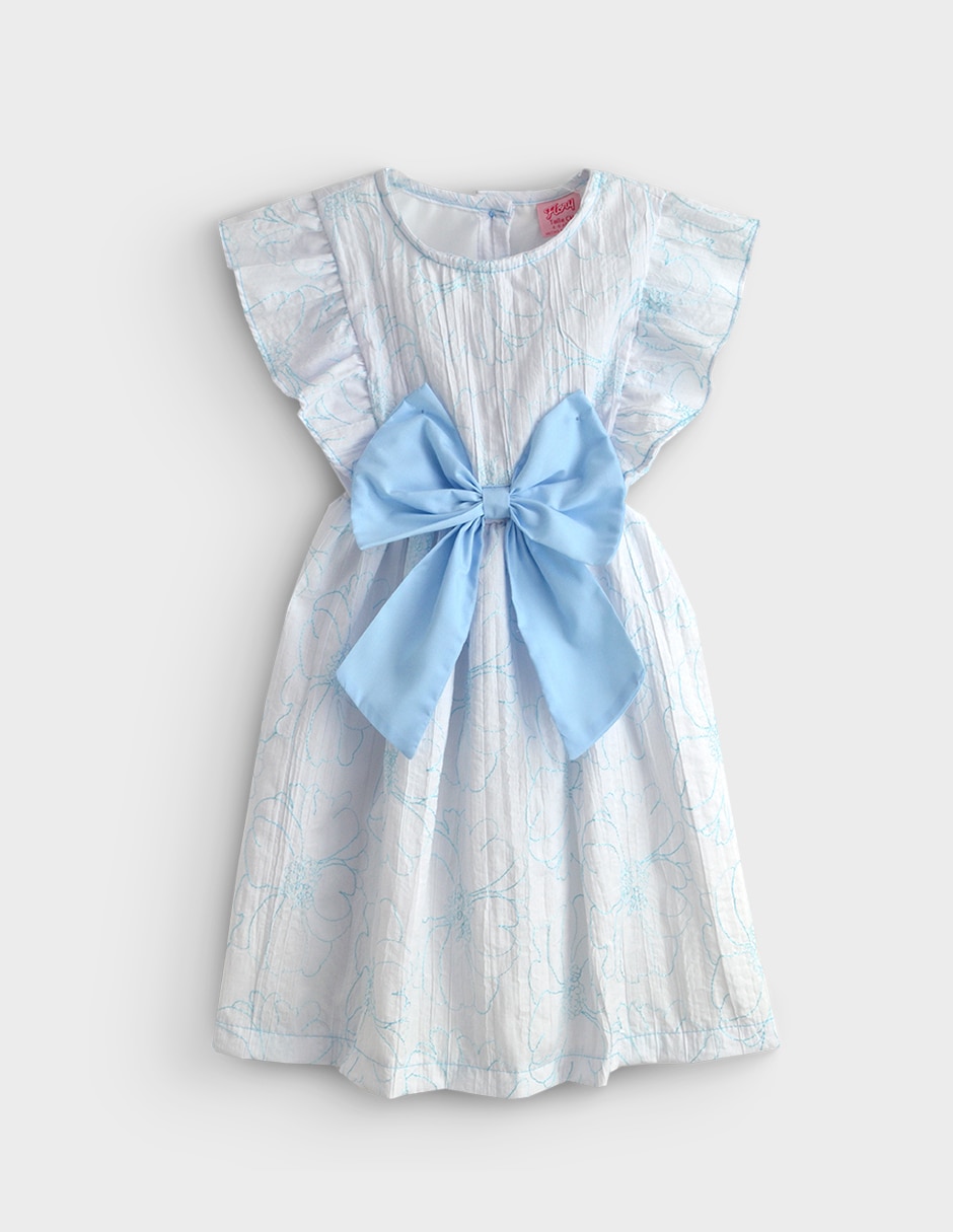 Vestido ves paty 4g sin manga para infantil ni–a