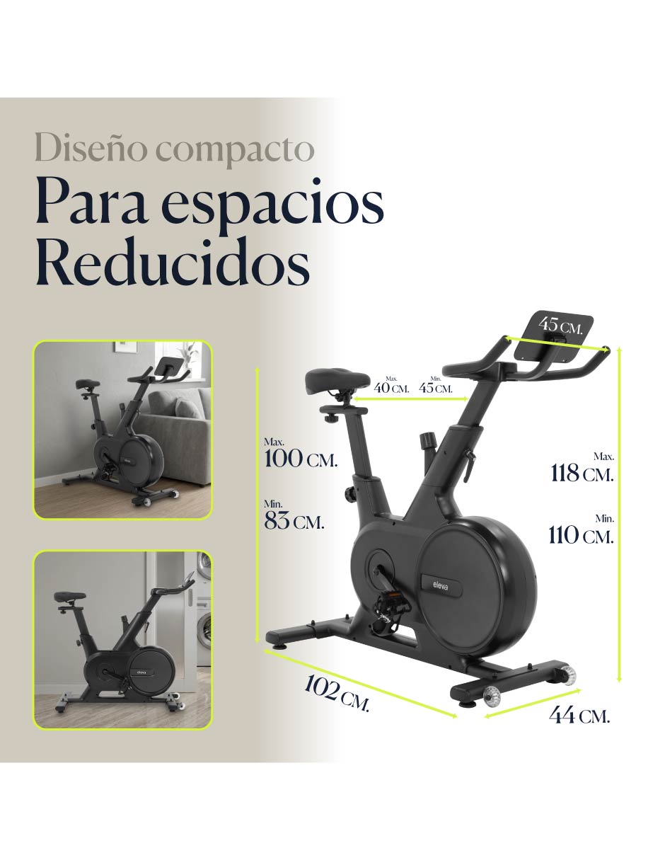 Bicicleta de spinning Altera Cycle One + Acero