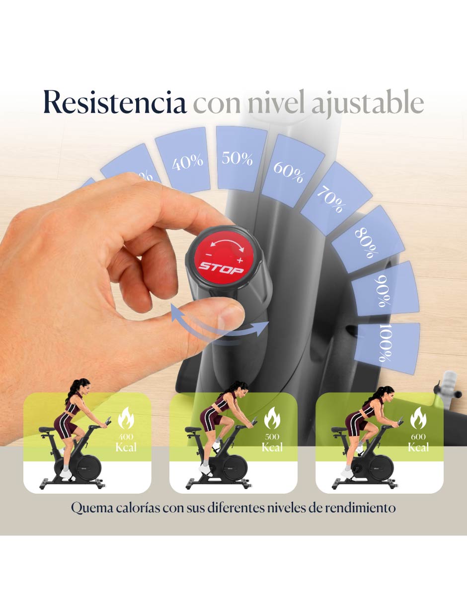 Bicicleta de spinning Altera Cycle One + Acero