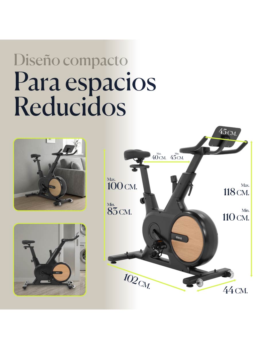 Bicicleta de spinning Cycle One + Acero 9
