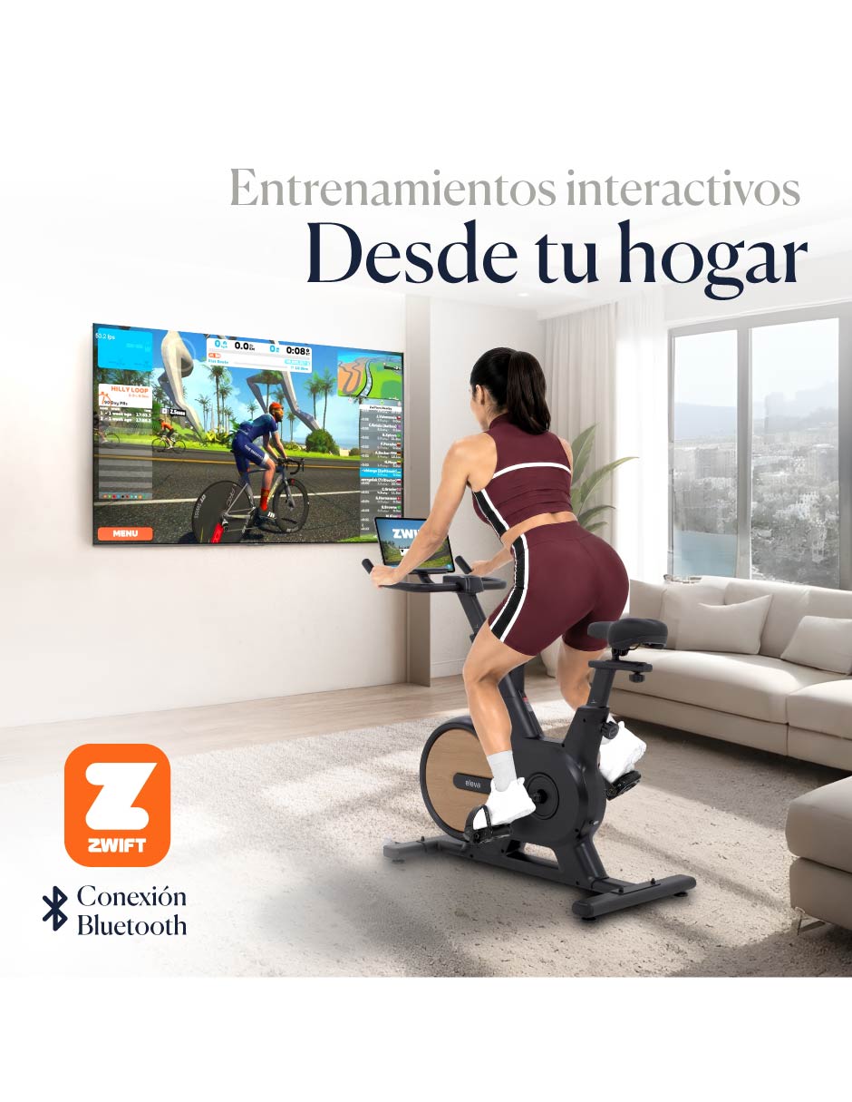 Bicicleta de spinning Cycle One + Acero 4