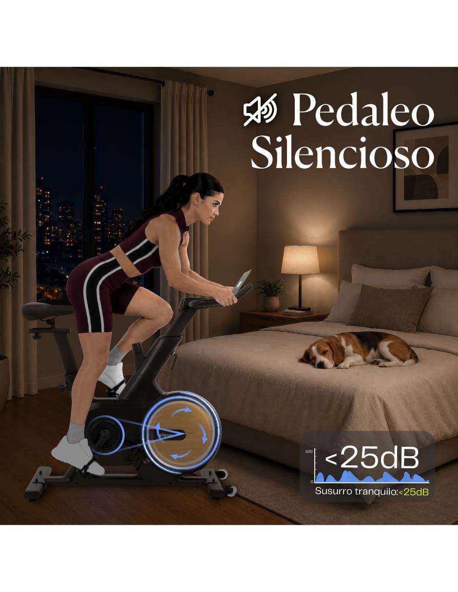 Bicicleta de spinning Cycle One + Acero 7