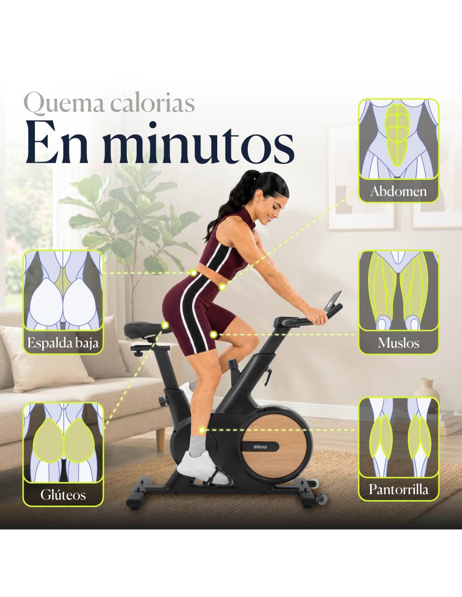Bicicleta de spinning Cycle One + Acero 8