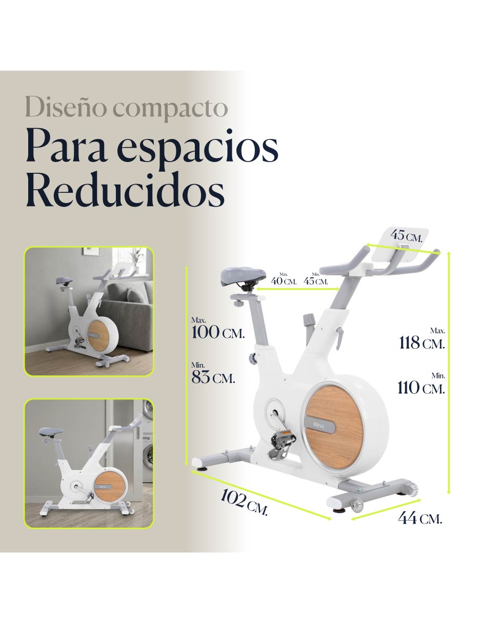 Bicicleta de spinning Cycle One + Acero 9