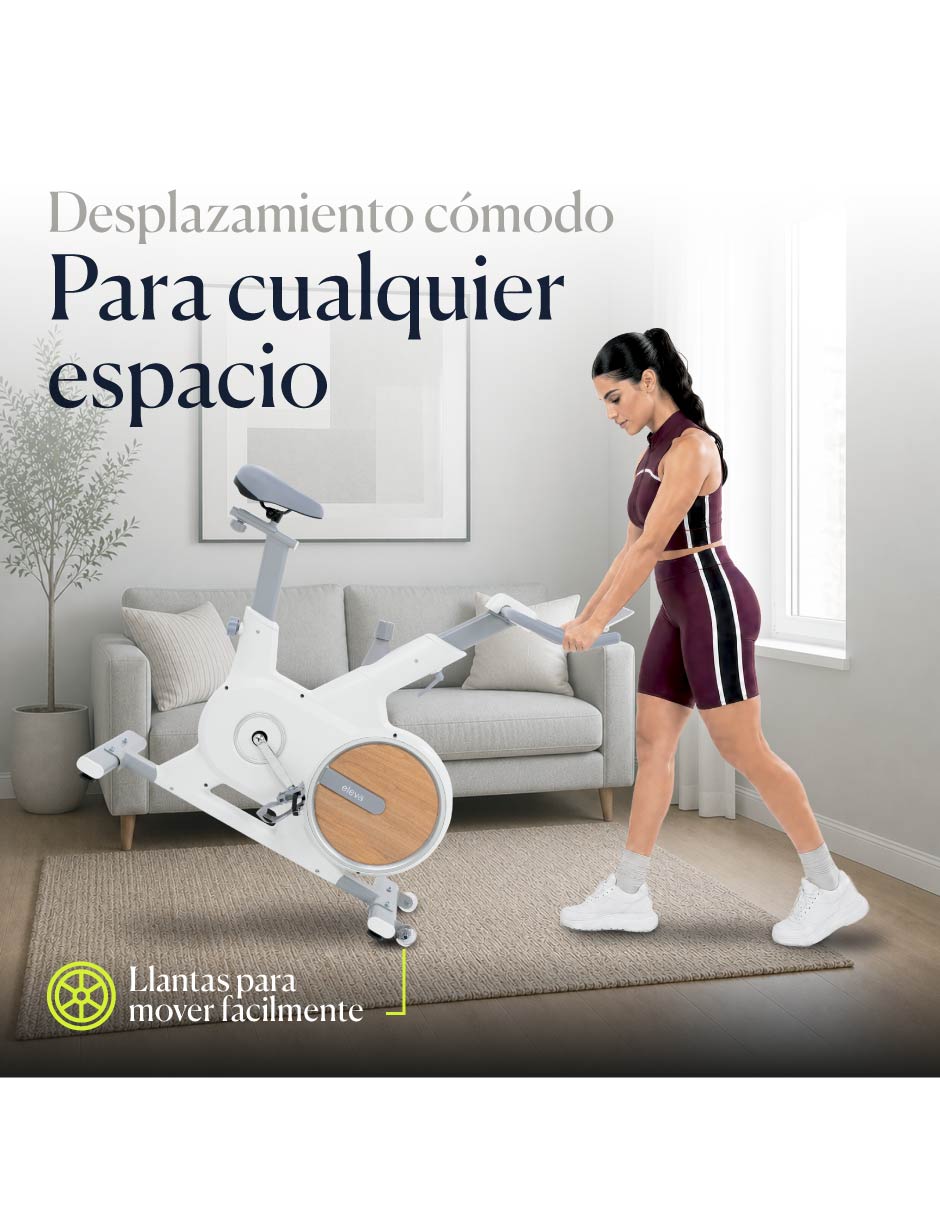Bicicleta de spinning Cycle One + Acero 3