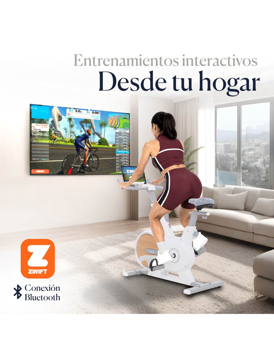 Bicicleta de spinning Cycle One + Acero 4