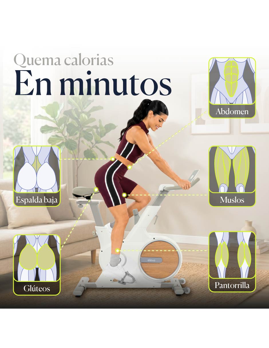 Bicicleta de spinning Cycle One + Acero 8