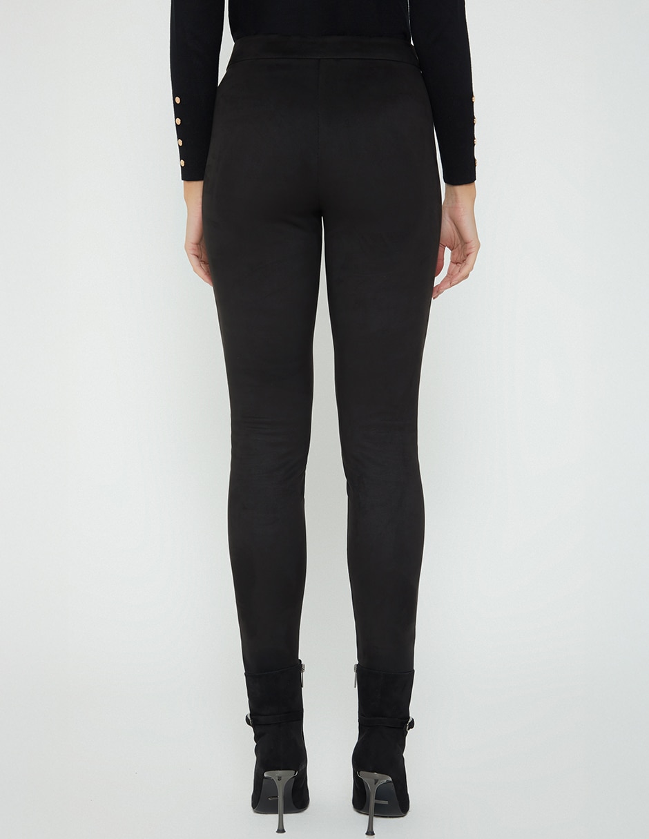 Legging a la cintura con broche para mujer 5