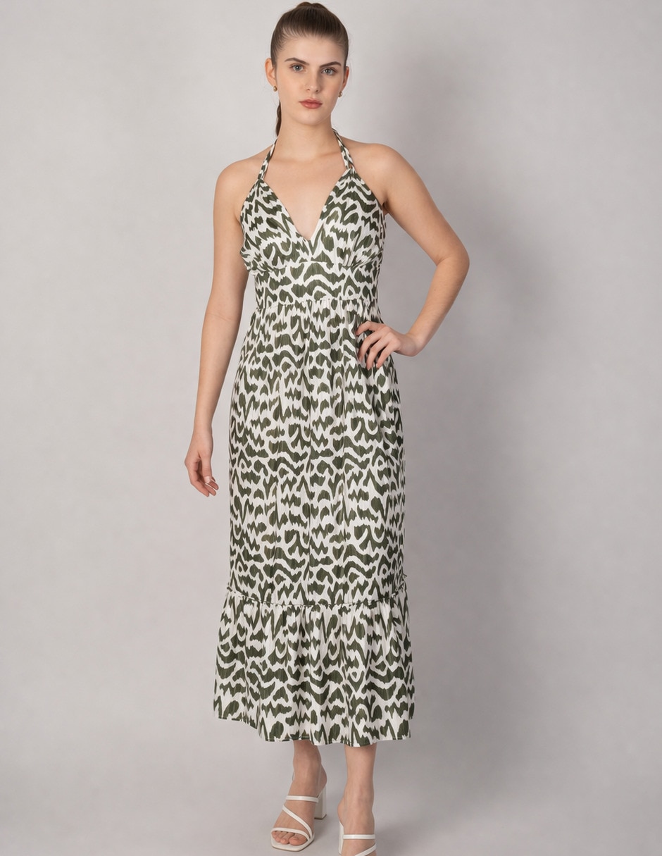 Vestido maxi casual salsa 2 para mujer