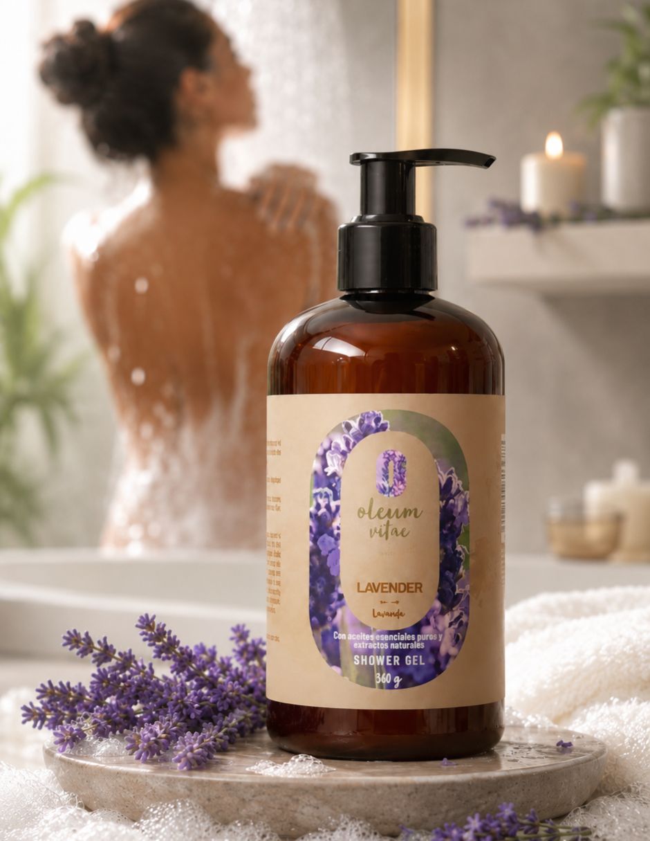 Gel corporal hidratante shower Oleum Vitae