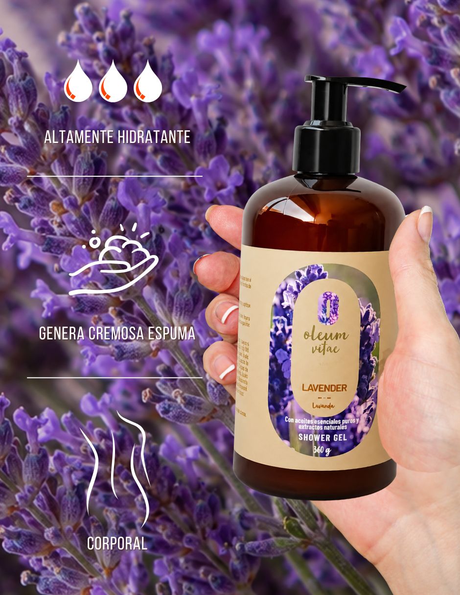 Gel corporal hidratante shower Oleum Vitae
