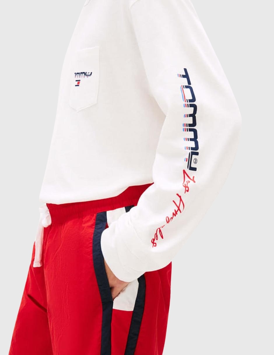 Playera tommy jeans cuello redondo para hombre