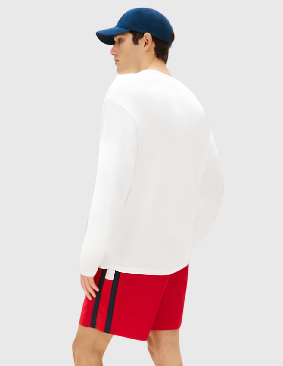 Playera tommy jeans cuello redondo para hombre