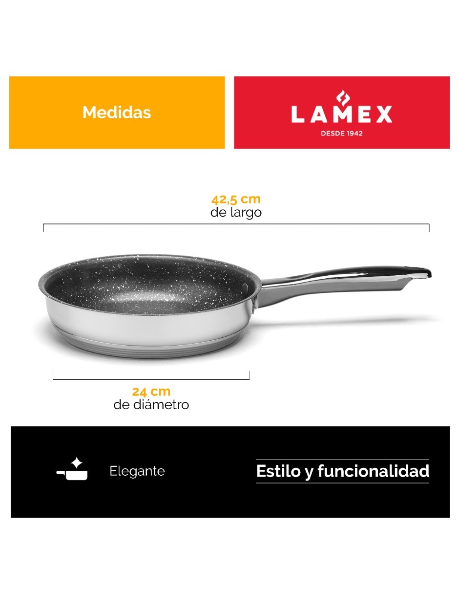 Sartén de acero inoxidable 3