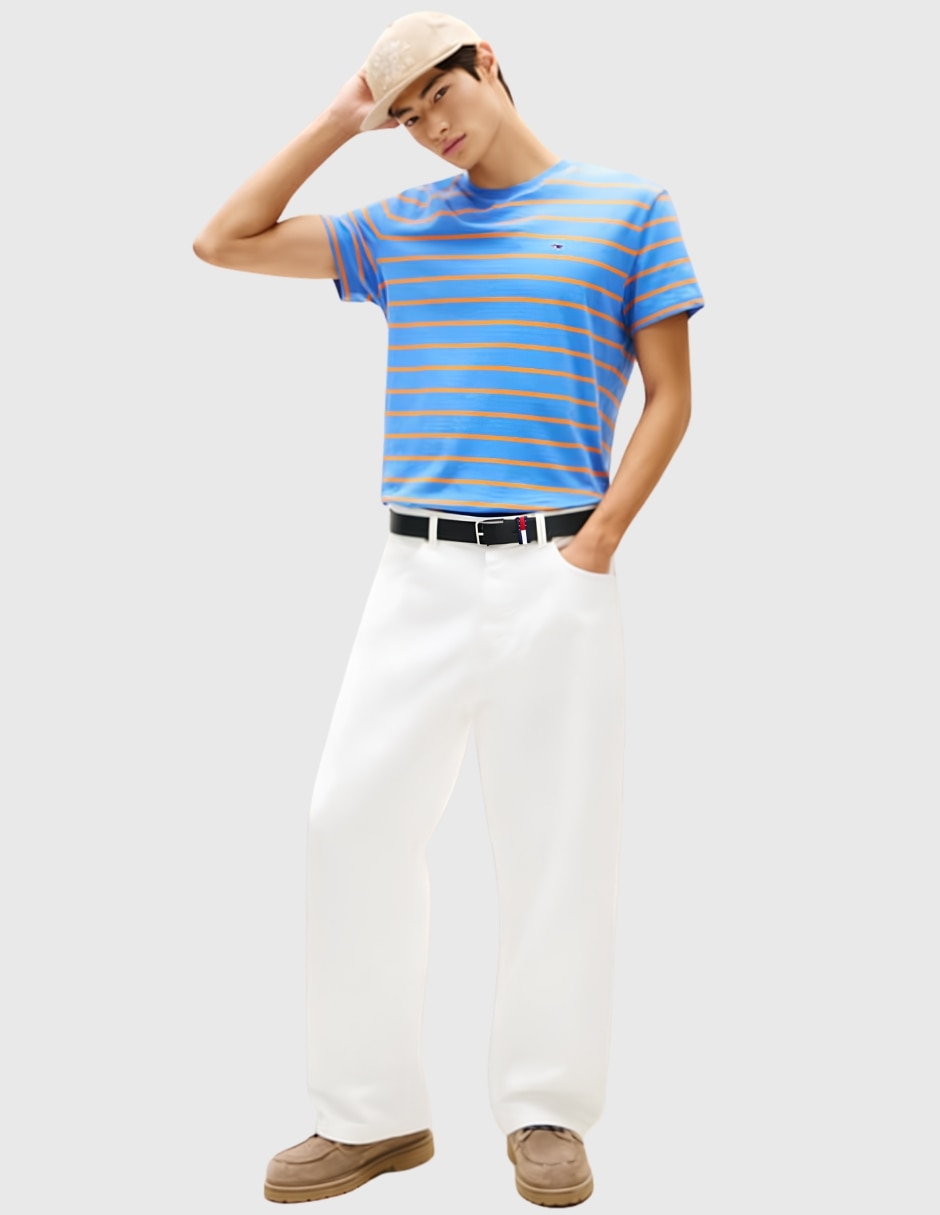 Playera cuello redondo para hombre 4
