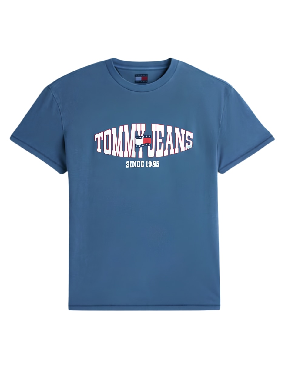 Playera tommy jeans cuello redondo para hombre