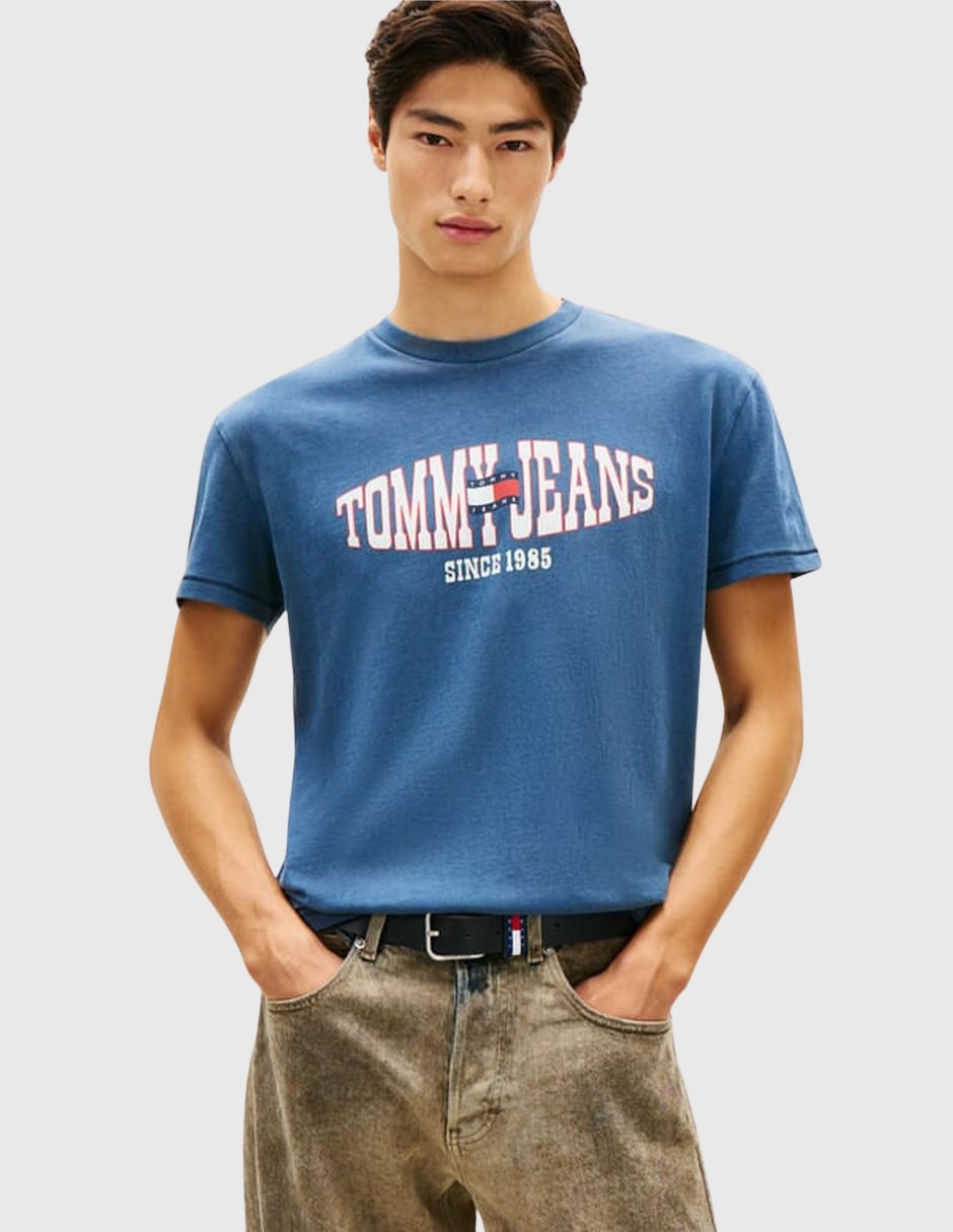 Playera tommy jeans cuello redondo para hombre