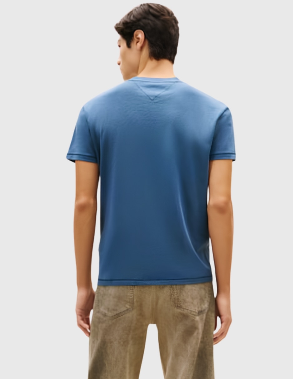 Playera tommy jeans cuello redondo para hombre