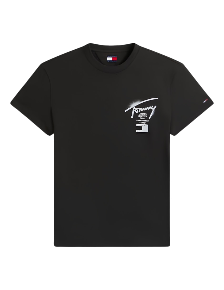 Playera cuello redondo para hombre