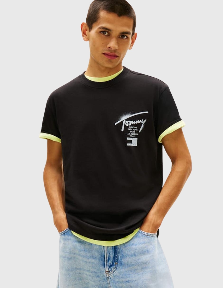 Playera cuello redondo para hombre 2