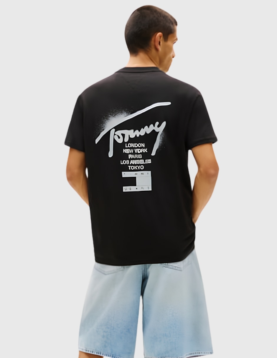 Playera cuello redondo para hombre 5